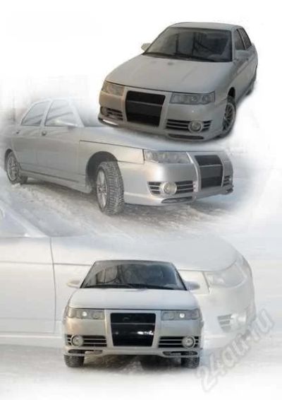 Лот: 351080. Фото: 1. Бампера на ВАЗ 2110 (передний... Кузов