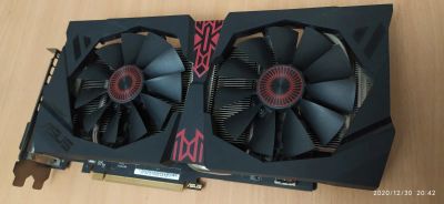 Лот: 17051994. Фото: 1. игровая видеокарта asus r9 380... Видеокарты