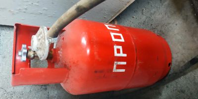 Лот: 14772479. Фото: 1. Пропановый балон 27 л. Баллоны, газ в баллонах