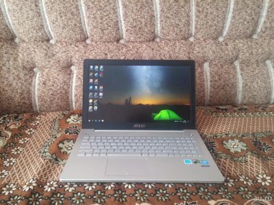 Лот: 8463797. Фото: 1. Игровой ноутбук Asus N550J состояние... Ноутбуки