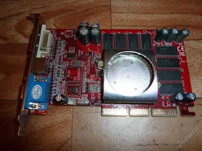 Лот: 2158945. Фото: 1. AGP FX5500 DDR 128mb - не рабочая. Видеокарты