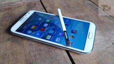 Лот: 2688685. Фото: 1. Samsung Galaxy Note 2 N7100 White. Смартфоны