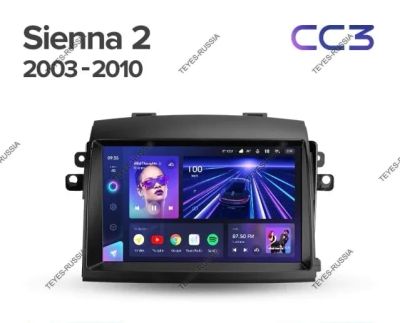 Лот: 20831479. Фото: 1. Магнитола Teyes CC3 Toyota Sienna... Автомагнитолы