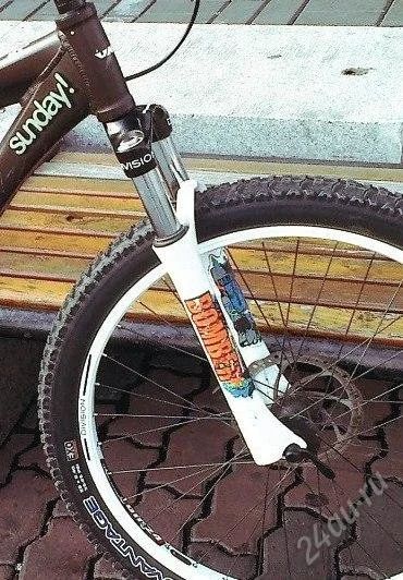 Лот: 2903236. Фото: 1. Вилка от MTB Merida Hardy 2. Запчасти