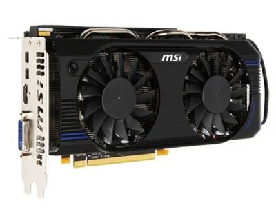 Лот: 3199040. Фото: 1. Видеокарта MSI R7870-2GD5T/OC... Видеокарты