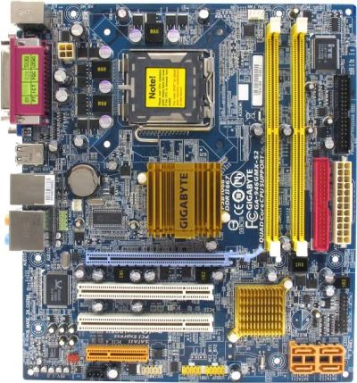 Лот: 25760900. Фото: 1. Gigabyte GA-946GMX-S2. Материнские платы