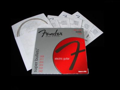 Лот: 2966339. Фото: 1. Струны для электрогитары Fender... Аксессуары, комплектующие