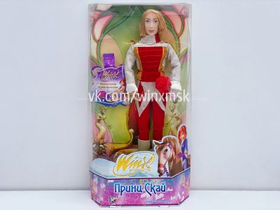 Лот: 24877849. Фото: 1. Кукла Винкс принц Скай из фильма... Куклы и аксессуары