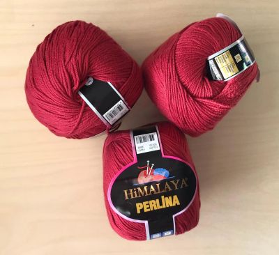 Лот: 20235382. Фото: 1. Пряжа Himalaya Perlina , 50% Акрил... Ткани, нитки, пряжа
