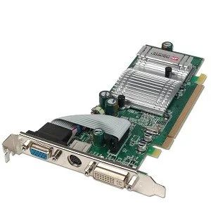 Лот: 8015548. Фото: 1. PCI-E Radeon X300SE 128Mb. Видеокарты