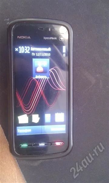 Лот: 614205. Фото: 1. Nokia 5800 original (red). Смартфоны