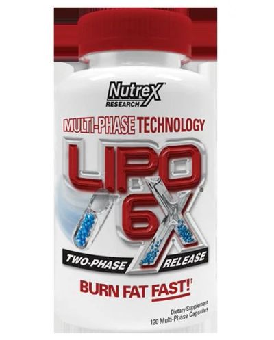 Лот: 5010935. Фото: 1. Жиросжигатель Nutrex Lipo 6-X... Спортивное питание, витамины