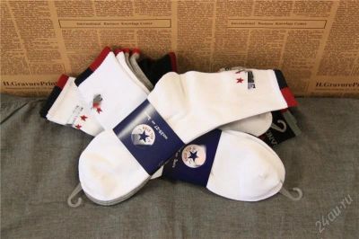 Лот: 2837602. Фото: 1. Носки Converse 3 пары(оригинал... Другое (аксессуары)