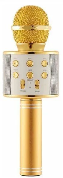 Лот: 21248586. Фото: 1. Караоке микрофон WS 858 Bluetooth... Микрофоны