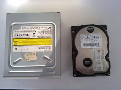 Лот: 3589867. Фото: 1. Жесткий диск Fujitsu + DVD привод... Жёсткие диски (HDD)