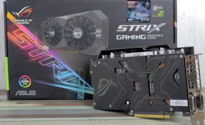Лот: 13045986. Фото: 1. Игровая Видеокарта ASUS GeForce... Видеокарты
