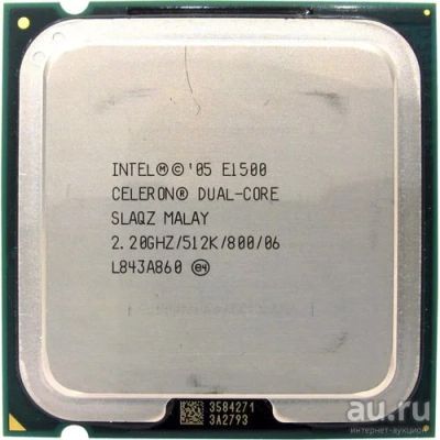 Лот: 15437760. Фото: 1. Процессор Intel Celeron E1500... Процессоры