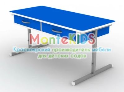Лот: 6930489. Фото: 1. Стол с регулировкой высоты и наклона... Мебель для детских садов