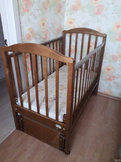 Лот: 15466525. Фото: 1. Детская кроватка. Детские кровати и кроватки