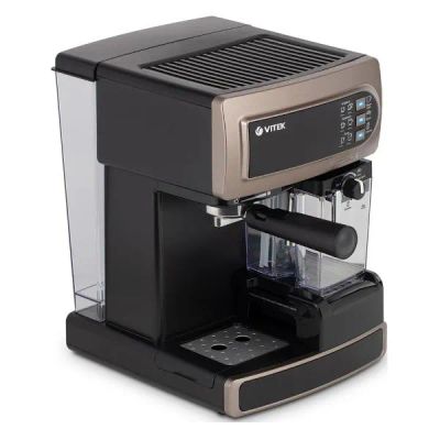 Лот: 24574280. Фото: 1. Кофеварка рожковая Vitek VT-1517. Чайники, кофемашины, кулеры