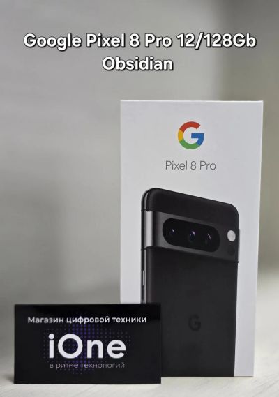 Лот: 23324349. Фото: 1. Google Pixel 8 Pro 12/128Gb Obsidian... Смартфоны