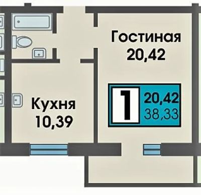 Лот: 11259276. Фото: 1. Сдам в аренду 1 комнатную. Квартиры, студии