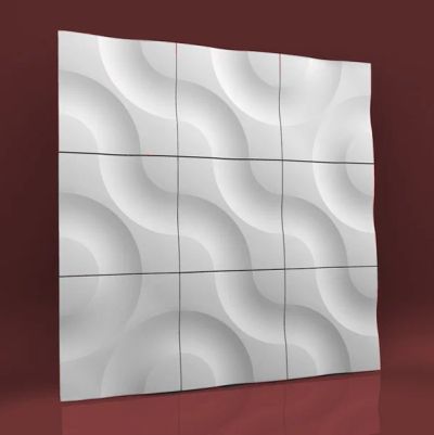 Лот: 8030095. Фото: 1. 3d гипсовая панель (500х500... Обои, панели, ДВП, ДСП, МДФ
