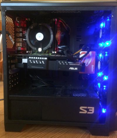 Лот: 15951240. Фото: 1. ⚠️👍Intel i7-7700(E5-2640), 12x3000МГц... Компьютеры в сборе