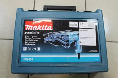 Лот: 4829354. Фото: 1. Перфоратор makita HR2450 №14392. Электроинструмент