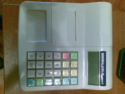 Лот: 623617. Фото: 1. Кассовый аппарат Миника 1102.1К... Оргтехника, ПО, серверы