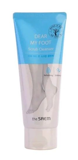 Лот: 19097437. Фото: 1. The Saem Dear My Foot - Scrub... Уход за телом