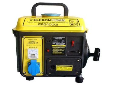 Лот: 14934909. Фото: 1. Бензиновый генератор Elekon EPG1000i... Инверторы, ИБП