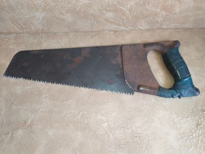 Лот: 22391728. Фото: 1. Пила ручная по дереву, острая... Ручной инструмент