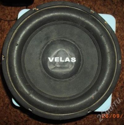 Лот: 536370. Фото: 1. Сабвуфер VELAS. Сабвуферы