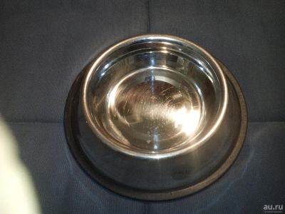 Лот: 10066547. Фото: 1. Миска металлическая для собак... Миски, лотки, наполнители