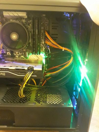 Лот: 15989065. Фото: 1. Новый Игровой Ryzen 5 2600Х ВОХ... Компьютеры в сборе