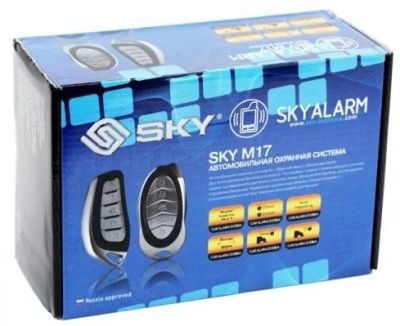 Лот: 9594217. Фото: 1. Сигнализация SKY M15, М17 без... Автомобильные сигнализации