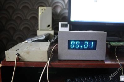 Лот: 780913. Фото: 1. Часы для организации системы единого... Самоделки