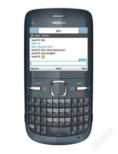 Лот: 1844486. Фото: 1. nokia c3-00. Кнопочные мобильные телефоны