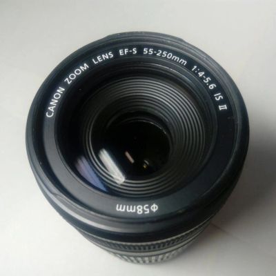 Лот: 10712040. Фото: 1. Объектив Canon EF-S 55-250 IS... Объективы
