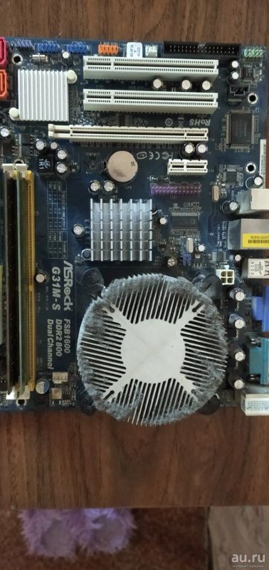 Лот: 17592761. Фото: 1. ASRock G31M-S. Материнские платы