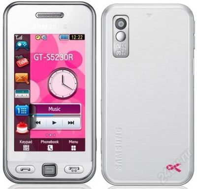 Лот: 1792873. Фото: 1. Samsung STAR S5230. Кнопочные мобильные телефоны
