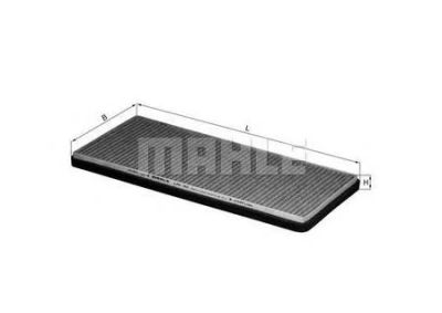 Лот: 18583690. Фото: 1. Фильтр салонный угольный mahle... Расходные материалы