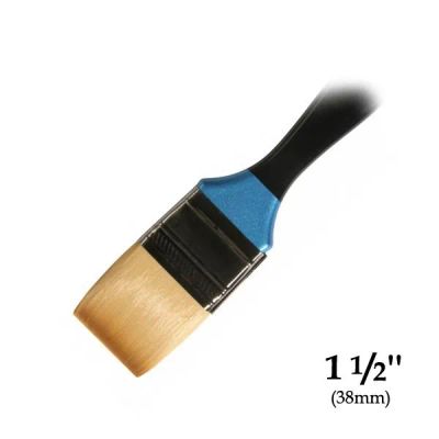 Лот: 22592931. Фото: 1. Кисть синтетика № 1,5 флейц Daler-Rowney... Краски, кисти