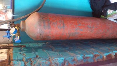 Лот: 3269730. Фото: 1. балон из под гелия. Баллоны, газ в баллонах