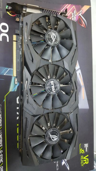 Лот: 11767808. Фото: 1. Asus strix oc GTX 1060 6gb. Видеокарты