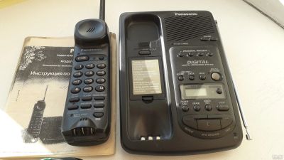 Лот: 14900936. Фото: 1. Радиотелефон Panasonic. Пр-во... DECT и радиотелефоны