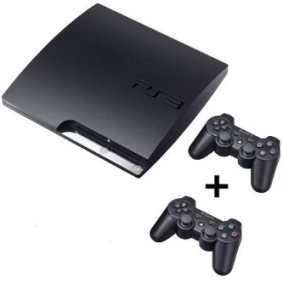 Лот: 3109692. Фото: 1. Playstation 3 slim 320гб ПРОШИТА... Игровые приставки, консоли
