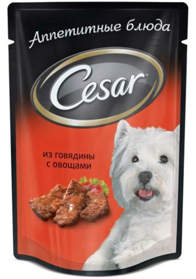 Лот: 5113981. Фото: 1. Корм Cesar для взрослых собак... Корма