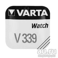 Лот: 15542891. Фото: 1. Эл/пит SR-614sw (339) VARTA. Батарейки, аккумуляторы, элементы питания
